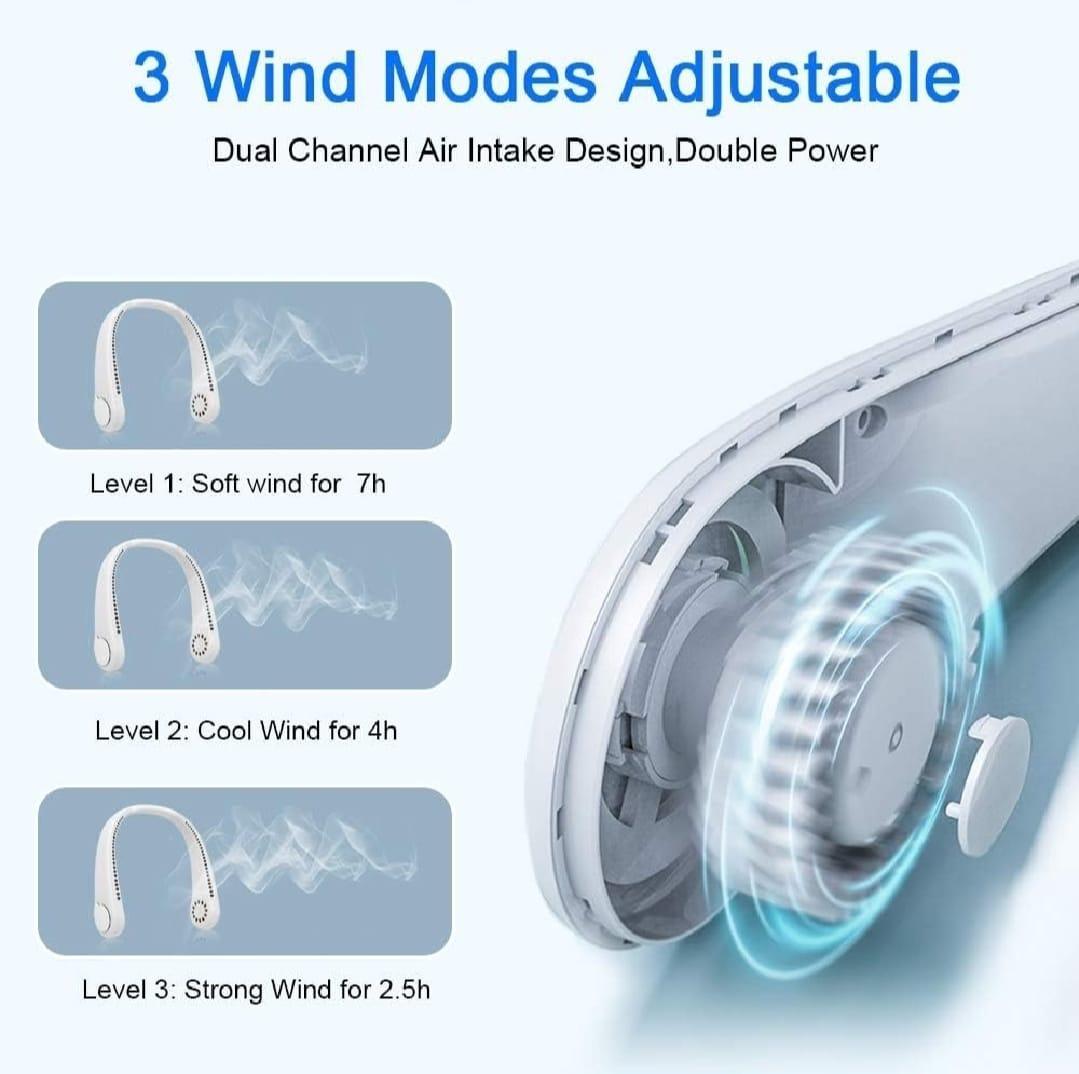 CoolBreeze™ Wearable Neck Fan
