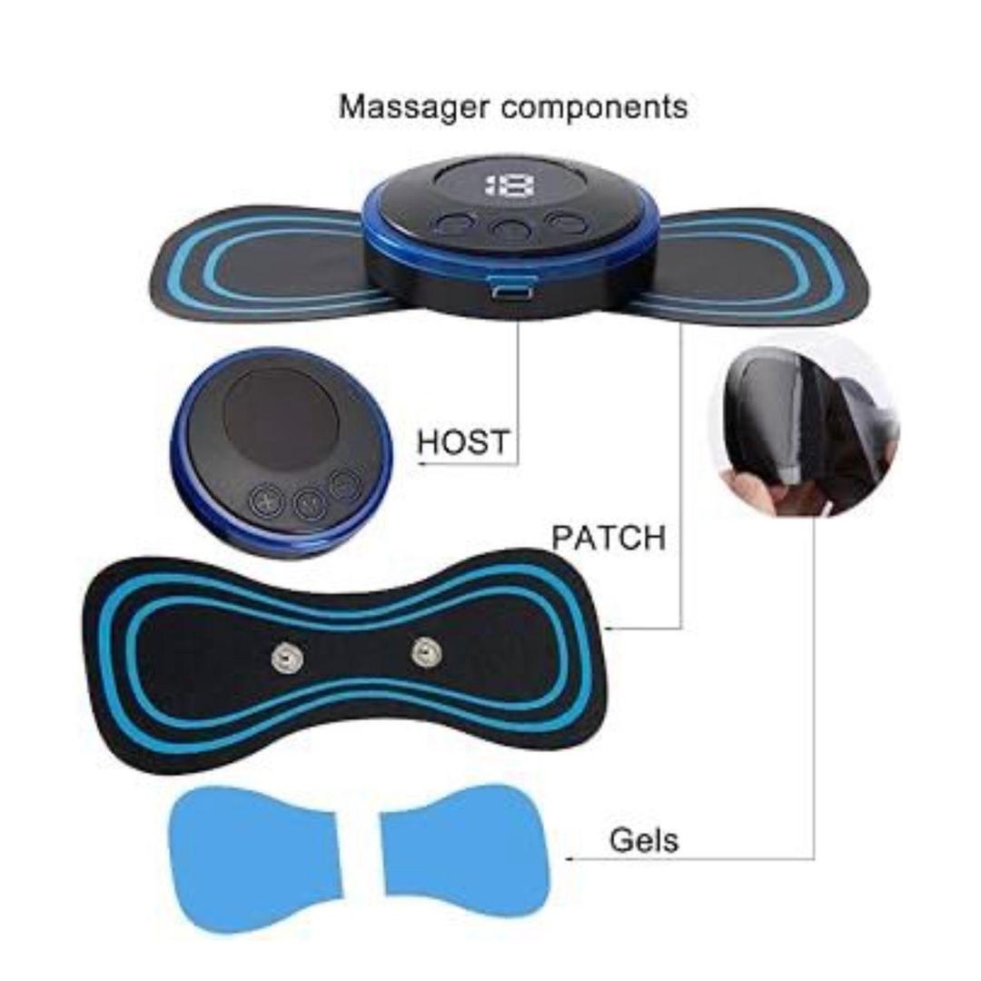 ReviveFlex EMS Massager controls and display